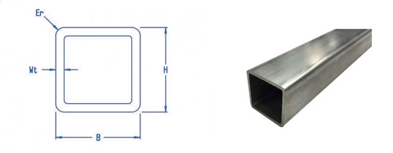 S355J0H Square Hollow Sections Dimensions S355J0H Square Hollow Sections Dimensions