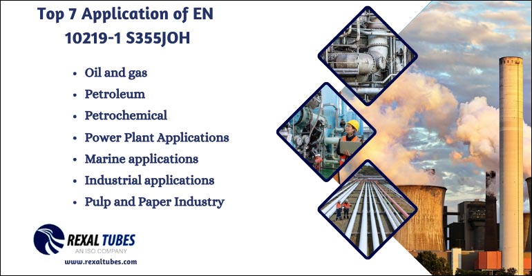 Top 7 Application of EN 10219-1 S355JOH